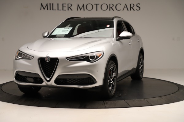 New 2019 Alfa Romeo Stelvio Ti Sport Q4 for sale Sold at Alfa Romeo of Greenwich in Greenwich CT 06830 1