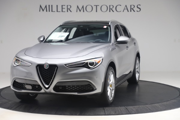 New 2019 Alfa Romeo Stelvio Ti Lusso Q4 for sale Sold at Alfa Romeo of Greenwich in Greenwich CT 06830 1