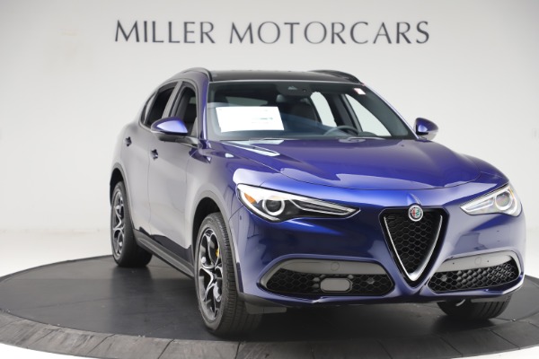 New 2019 Alfa Romeo Stelvio Ti Sport Q4 for sale Sold at Alfa Romeo of Greenwich in Greenwich CT 06830 11