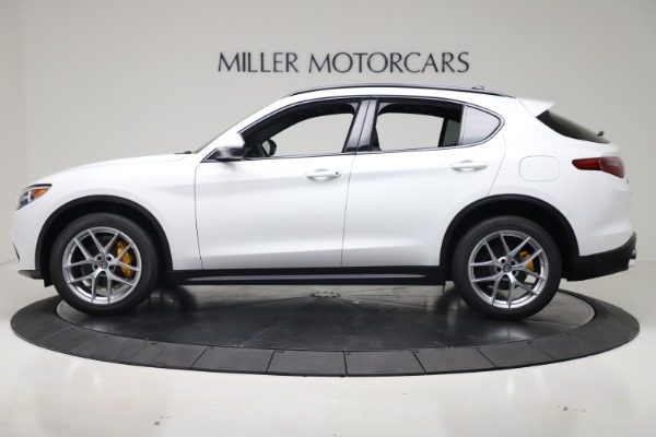 New 2019 Alfa Romeo Stelvio Ti Sport Q4 for sale Sold at Alfa Romeo of Greenwich in Greenwich CT 06830 3