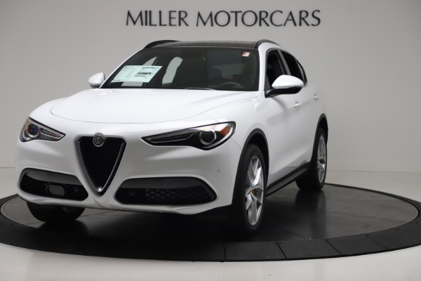 New 2019 Alfa Romeo Stelvio Ti Sport Q4 for sale Sold at Alfa Romeo of Greenwich in Greenwich CT 06830 1