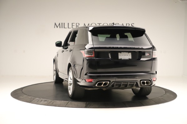 Used 2019 Land Rover Range Rover Sport SVR for sale Sold at Alfa Romeo of Greenwich in Greenwich CT 06830 5