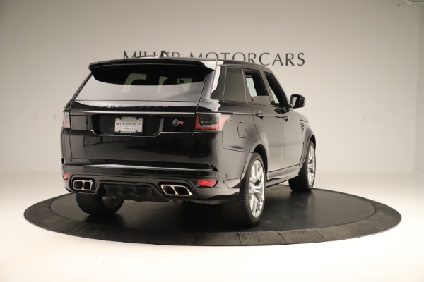 Used 2019 Land Rover Range Rover Sport SVR for sale Sold at Alfa Romeo of Greenwich in Greenwich CT 06830 7