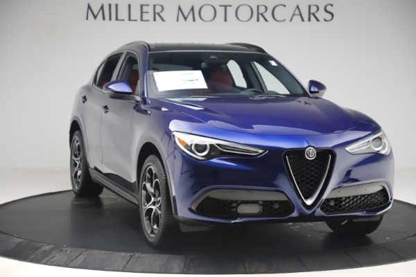 New 2019 Alfa Romeo Stelvio Ti Sport Q4 for sale Sold at Alfa Romeo of Greenwich in Greenwich CT 06830 11