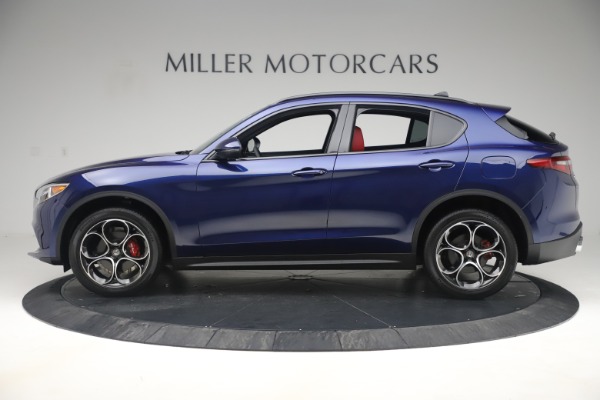 New 2019 Alfa Romeo Stelvio Ti Sport Q4 for sale Sold at Alfa Romeo of Greenwich in Greenwich CT 06830 3