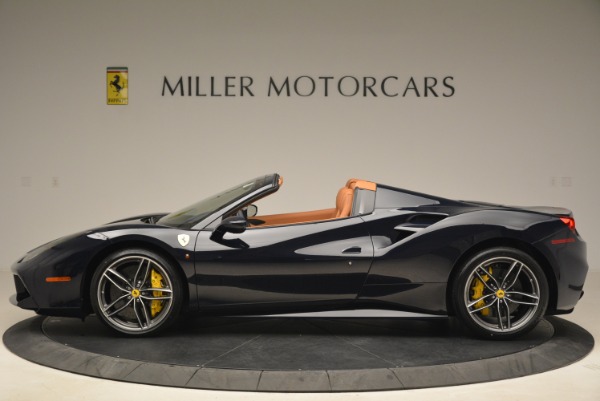 Used 2018 Ferrari 488 Spider for sale Sold at Alfa Romeo of Greenwich in Greenwich CT 06830 3