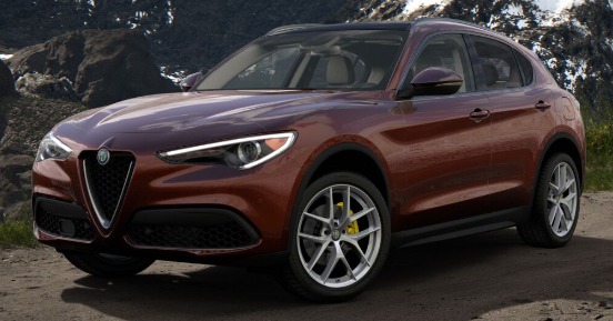 New 2019 Alfa Romeo Stelvio Ti Lusso Q4 for sale Sold at Alfa Romeo of Greenwich in Greenwich CT 06830 1