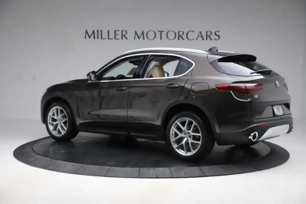 New 2019 Alfa Romeo Stelvio Ti Lusso Q4 for sale Sold at Alfa Romeo of Greenwich in Greenwich CT 06830 4