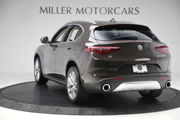 New 2019 Alfa Romeo Stelvio Ti Lusso Q4 for sale Sold at Alfa Romeo of Greenwich in Greenwich CT 06830 5