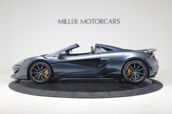 New 2020 McLaren 600LT SPIDER Convertible for sale Sold at Alfa Romeo of Greenwich in Greenwich CT 06830 3