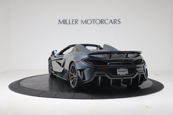 New 2020 McLaren 600LT SPIDER Convertible for sale Sold at Alfa Romeo of Greenwich in Greenwich CT 06830 4