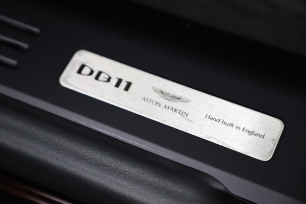 Used 2020 Aston Martin DB11 Volante Convertible for sale Sold at Alfa Romeo of Greenwich in Greenwich CT 06830 26