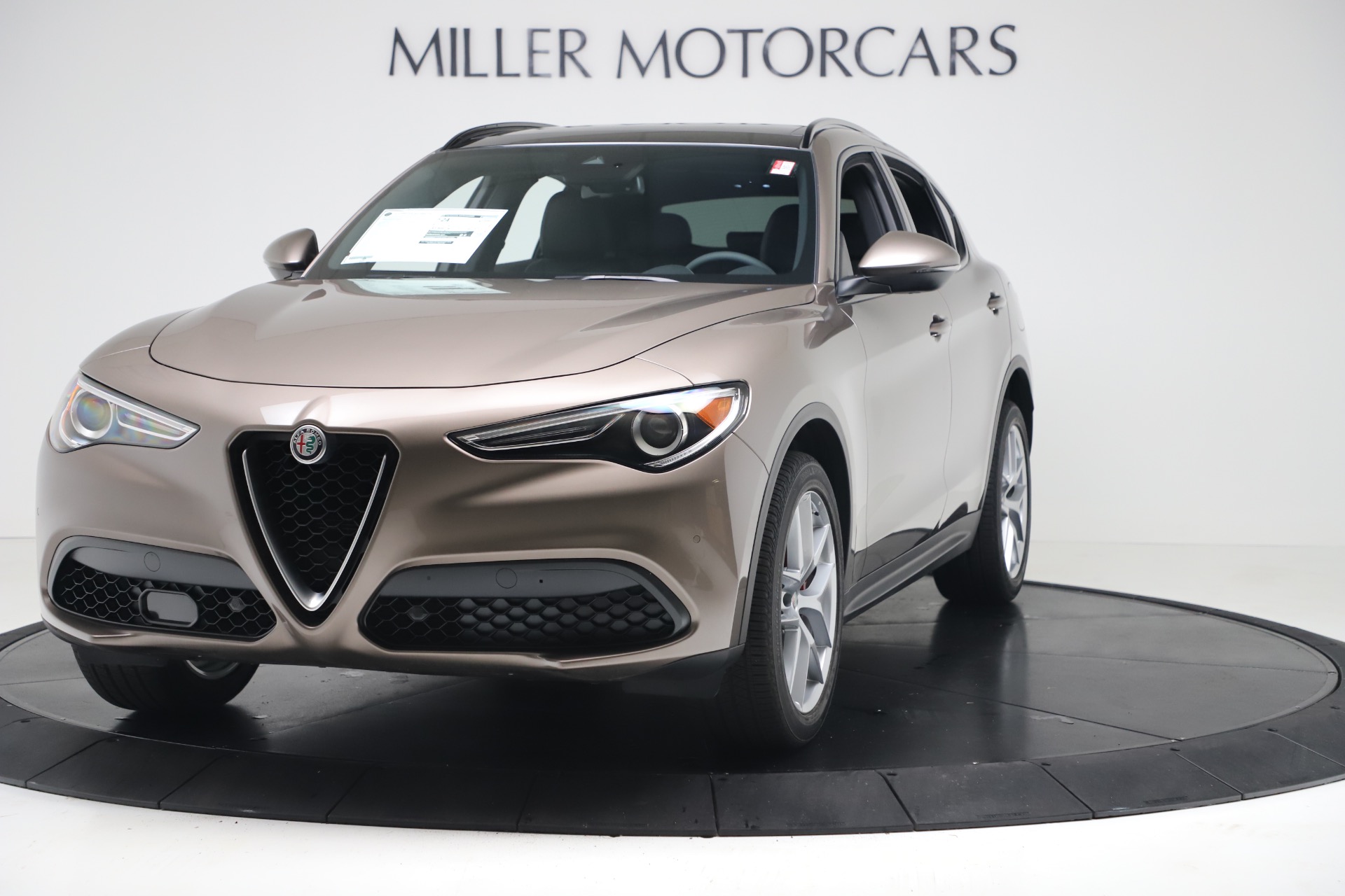 New 2019 Alfa Romeo Stelvio Ti Sport Q4 for sale Sold at Alfa Romeo of Greenwich in Greenwich CT 06830 1