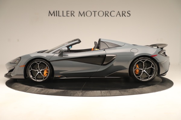New 2020 McLaren 600LT SPIDER Convertible for sale Sold at Alfa Romeo of Greenwich in Greenwich CT 06830 2