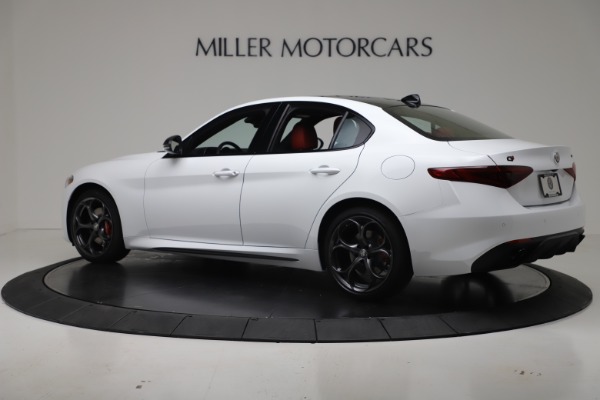 New 2019 Alfa Romeo Giulia Ti Sport Carbon Q4 for sale Sold at Alfa Romeo of Greenwich in Greenwich CT 06830 4