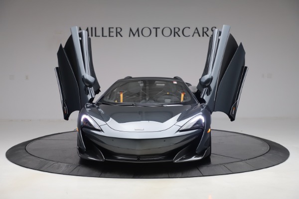 New 2020 McLaren 600LT SPIDER Convertible for sale Sold at Alfa Romeo of Greenwich in Greenwich CT 06830 12
