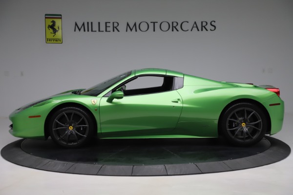 Used 2015 Ferrari 458 Spider for sale Sold at Alfa Romeo of Greenwich in Greenwich CT 06830 14