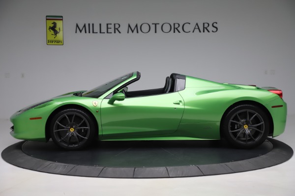 Used 2015 Ferrari 458 Spider for sale Sold at Alfa Romeo of Greenwich in Greenwich CT 06830 3