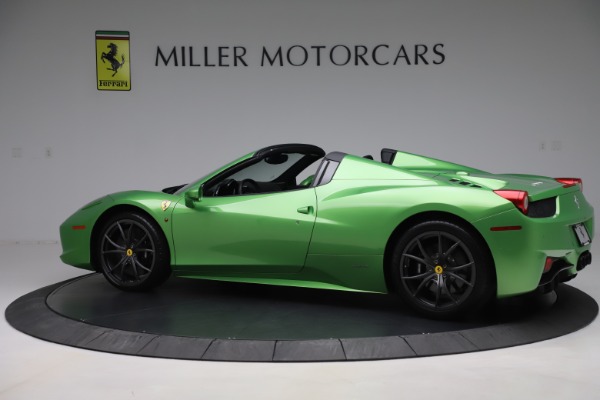 Used 2015 Ferrari 458 Spider for sale Sold at Alfa Romeo of Greenwich in Greenwich CT 06830 4