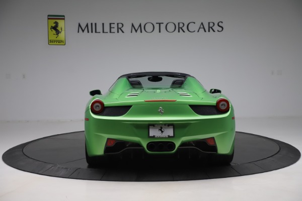 Used 2015 Ferrari 458 Spider for sale Sold at Alfa Romeo of Greenwich in Greenwich CT 06830 6