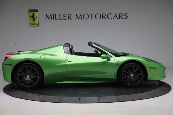 Used 2015 Ferrari 458 Spider for sale Sold at Alfa Romeo of Greenwich in Greenwich CT 06830 9