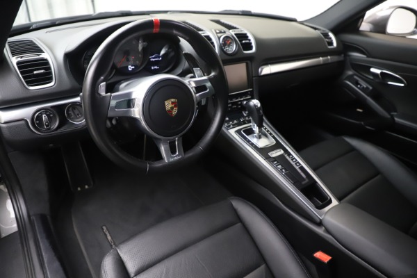 Used 2015 Porsche Cayman S for sale Sold at Alfa Romeo of Greenwich in Greenwich CT 06830 13