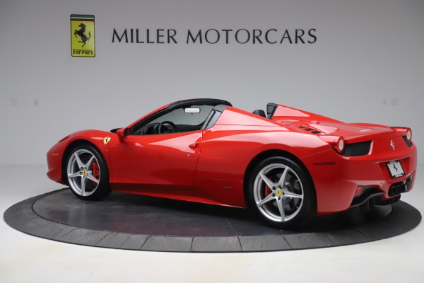 Used 2015 Ferrari 458 Spider for sale Sold at Alfa Romeo of Greenwich in Greenwich CT 06830 4