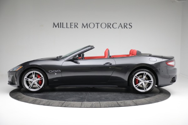 Used 2019 Maserati GranTurismo Sport Convertible for sale Sold at Alfa Romeo of Greenwich in Greenwich CT 06830 3