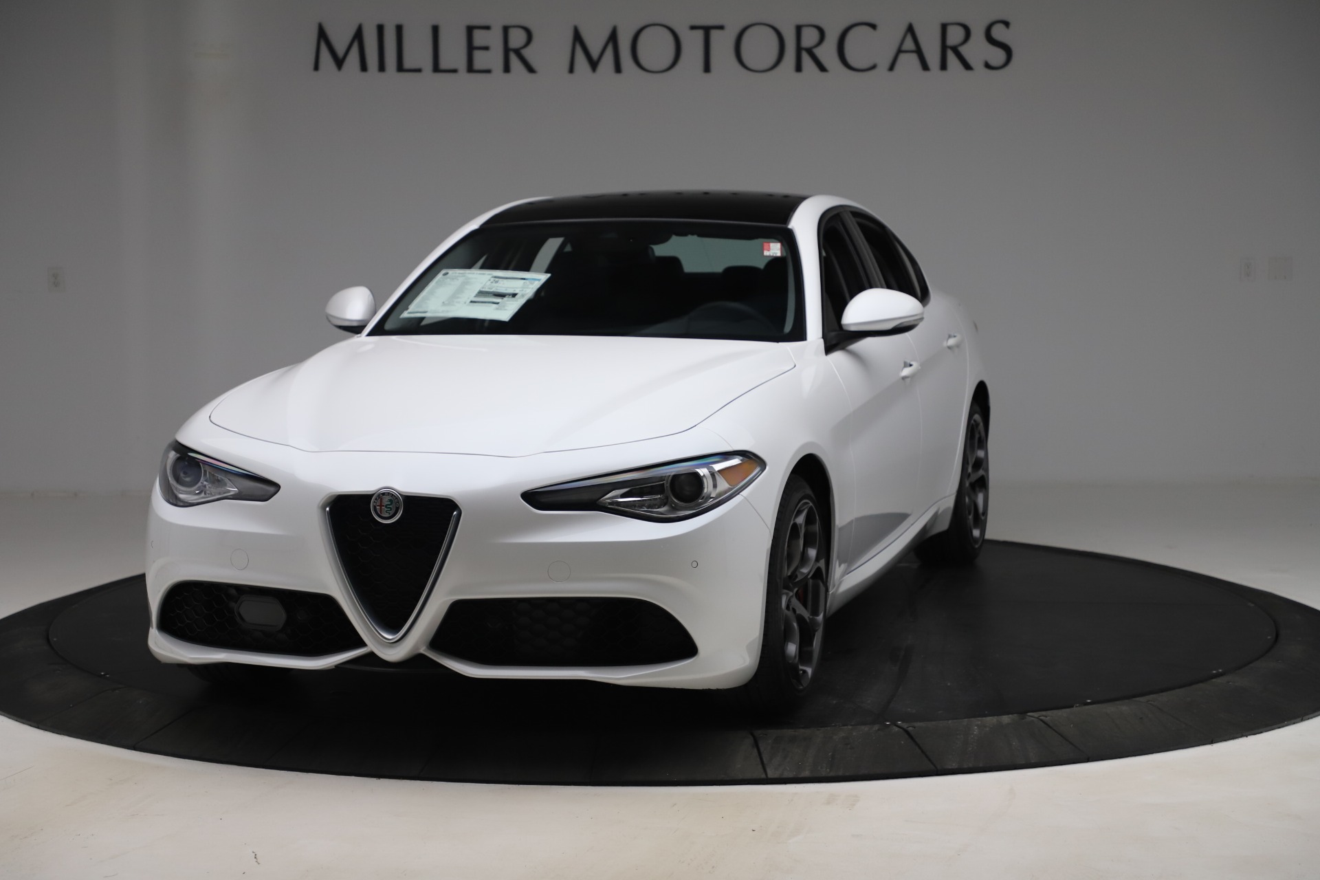 New 2019 Alfa Romeo Giulia Ti Sport Q4 for sale Sold at Alfa Romeo of Greenwich in Greenwich CT 06830 1