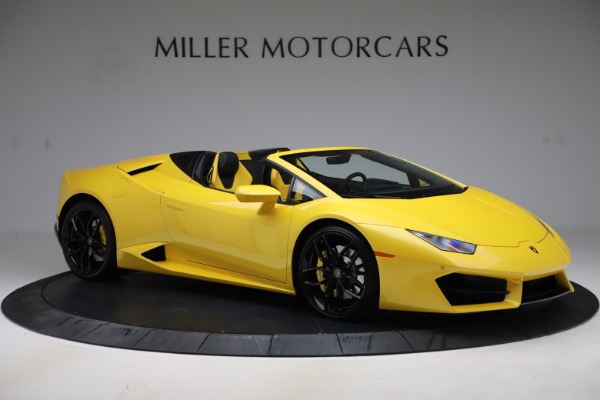 Used 2018 Lamborghini Huracan LP 580-2 Spyder for sale Sold at Alfa Romeo of Greenwich in Greenwich CT 06830 10