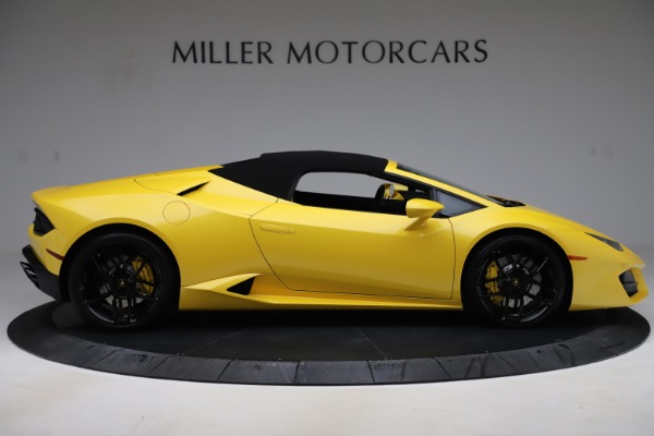 Used 2018 Lamborghini Huracan LP 580-2 Spyder for sale Sold at Alfa Romeo of Greenwich in Greenwich CT 06830 16