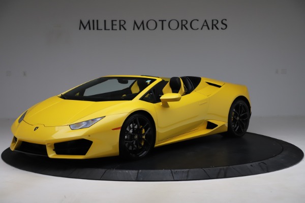 Used 2018 Lamborghini Huracan LP 580-2 Spyder for sale Sold at Alfa Romeo of Greenwich in Greenwich CT 06830 2