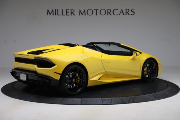 Used 2018 Lamborghini Huracan LP 580-2 Spyder for sale Sold at Alfa Romeo of Greenwich in Greenwich CT 06830 8