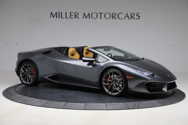Used 2018 Lamborghini Huracan LP 580-2 Spyder for sale Sold at Alfa Romeo of Greenwich in Greenwich CT 06830 11