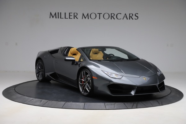 Used 2018 Lamborghini Huracan LP 580-2 Spyder for sale Sold at Alfa Romeo of Greenwich in Greenwich CT 06830 12