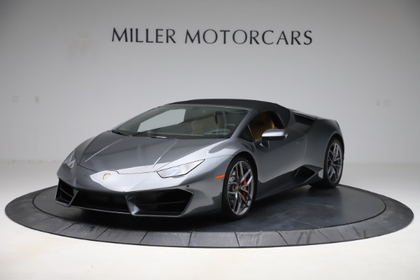 Used 2018 Lamborghini Huracan LP 580-2 Spyder for sale Sold at Alfa Romeo of Greenwich in Greenwich CT 06830 13