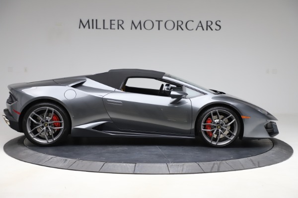 Used 2018 Lamborghini Huracan LP 580-2 Spyder for sale Sold at Alfa Romeo of Greenwich in Greenwich CT 06830 15