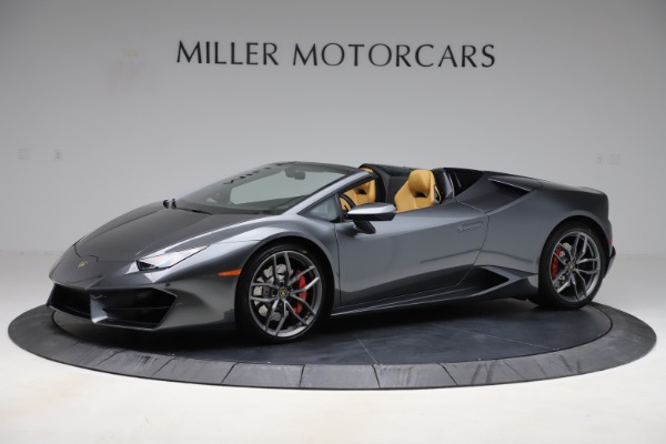 Used 2018 Lamborghini Huracan LP 580-2 Spyder for sale Sold at Alfa Romeo of Greenwich in Greenwich CT 06830 2