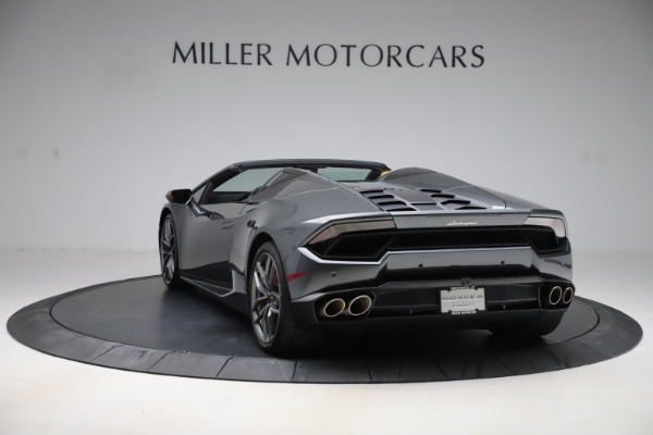 Used 2018 Lamborghini Huracan LP 580-2 Spyder for sale Sold at Alfa Romeo of Greenwich in Greenwich CT 06830 5