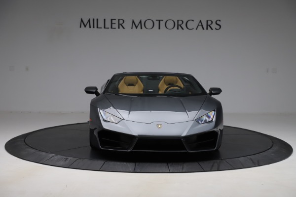 Used 2018 Lamborghini Huracan LP 580-2 Spyder for sale Sold at Alfa Romeo of Greenwich in Greenwich CT 06830 7