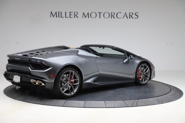 Used 2018 Lamborghini Huracan LP 580-2 Spyder for sale Sold at Alfa Romeo of Greenwich in Greenwich CT 06830 9