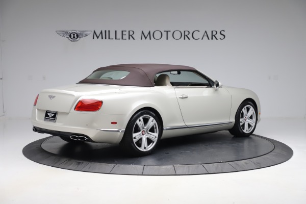 Used 2015 Bentley Continental GTC V8 for sale Sold at Alfa Romeo of Greenwich in Greenwich CT 06830 17