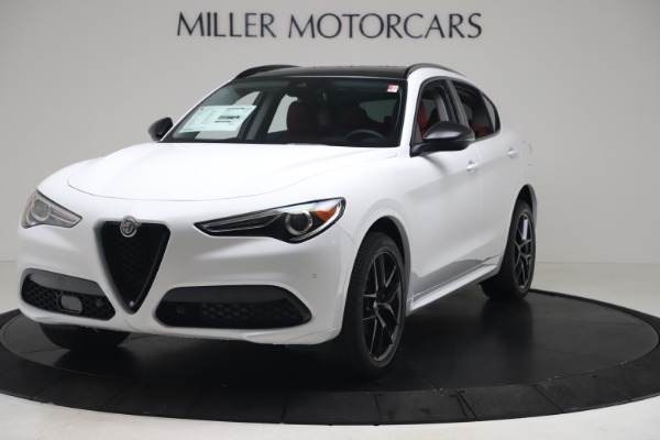 New 2020 Alfa Romeo Stelvio Sport Q4 for sale Sold at Alfa Romeo of Greenwich in Greenwich CT 06830 1