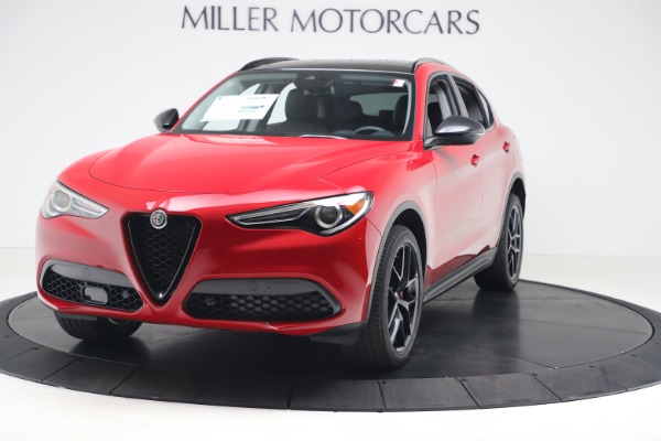 New 2020 Alfa Romeo Stelvio Q4 for sale Sold at Alfa Romeo of Greenwich in Greenwich CT 06830 1
