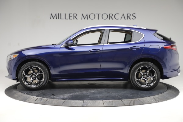 New 2020 Alfa Romeo Stelvio Ti Lusso Q4 for sale Sold at Alfa Romeo of Greenwich in Greenwich CT 06830 3