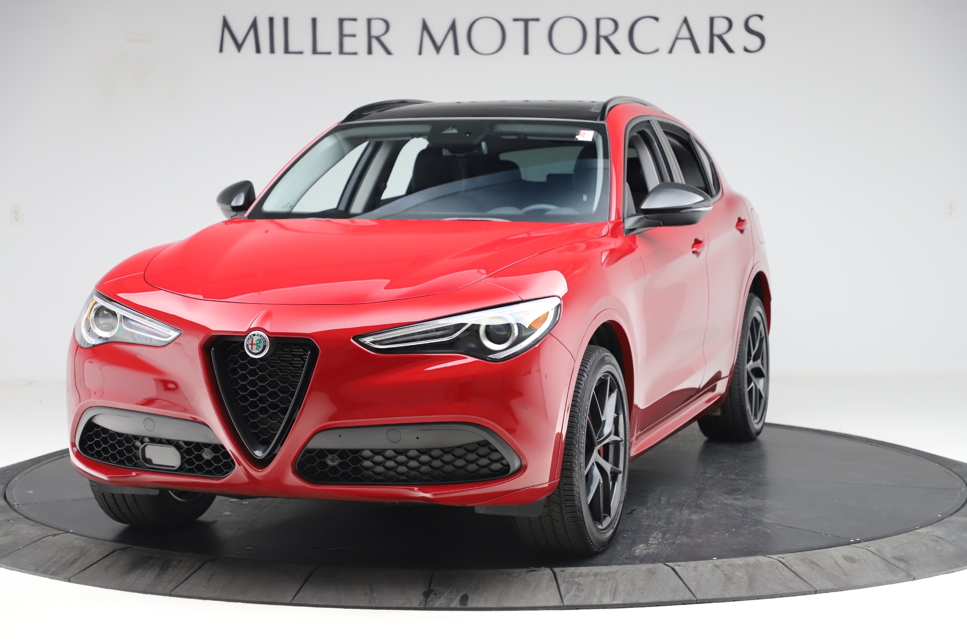 New 2020 Alfa Romeo Stelvio Sport Q4 for sale Sold at Alfa Romeo of Greenwich in Greenwich CT 06830 1