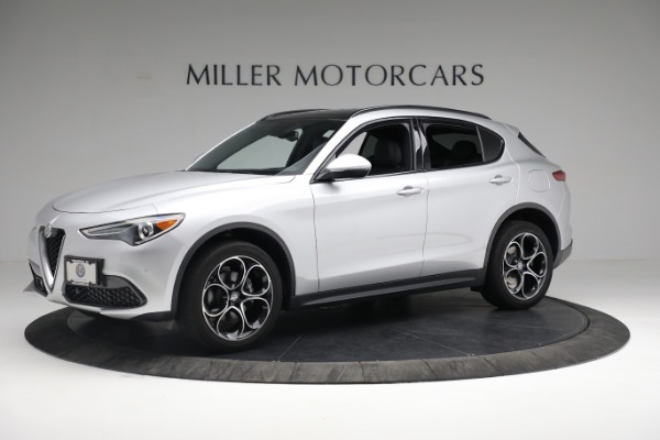 New 2019 Alfa Romeo Stelvio Ti Sport Q4 for sale $52,640 at Alfa Romeo of Greenwich in Greenwich CT 06830 2