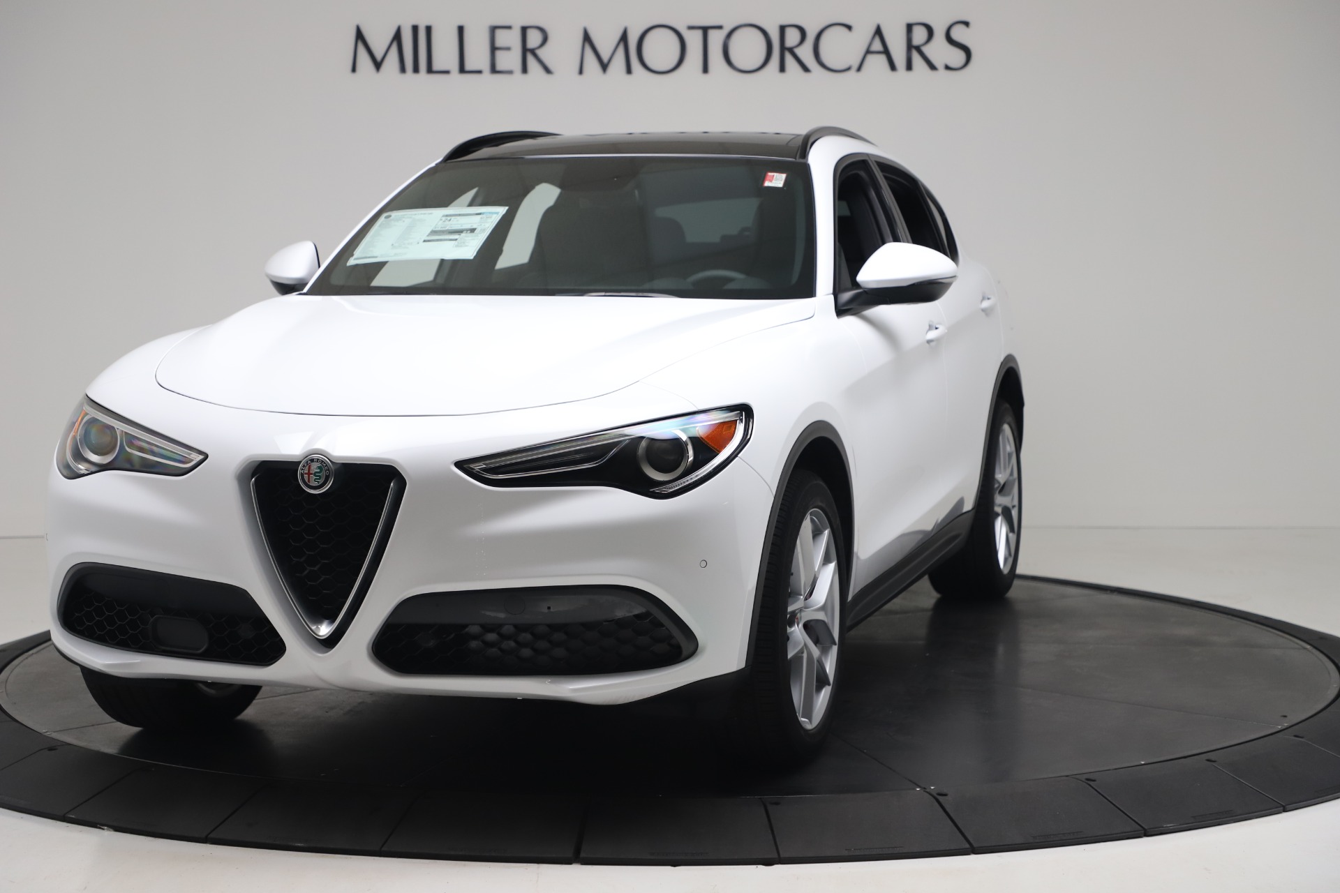 New 2019 Alfa Romeo Stelvio Ti Sport Q4 for sale Sold at Alfa Romeo of Greenwich in Greenwich CT 06830 1