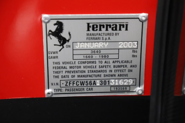 Used 2003 Ferrari Enzo for sale Sold at Alfa Romeo of Greenwich in Greenwich CT 06830 26