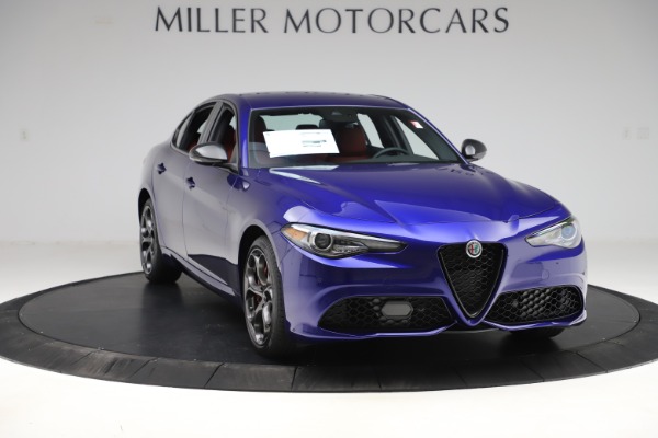 New 2020 Alfa Romeo Giulia Ti Sport Q4 for sale Sold at Alfa Romeo of Greenwich in Greenwich CT 06830 11